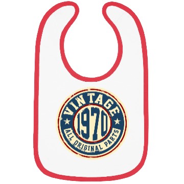 Discover Vintage 1970 Bibs