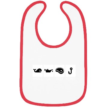 Discover Whale Oil Beef Hooked Bibs