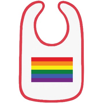 Discover LGBT Gay Pride Rainbow Flag Bibs
