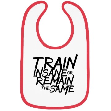 Discover Train Insane Bibs