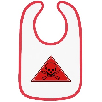 Discover danger skull_vec_3 us Bibs
