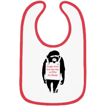 Discover Laugh Now Monkey Sandwich Bibs