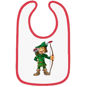 Discover Robin Hood-arrows-bow-tale Bibs