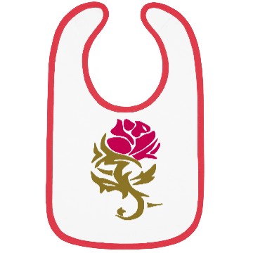 Discover Rose Design Bibs