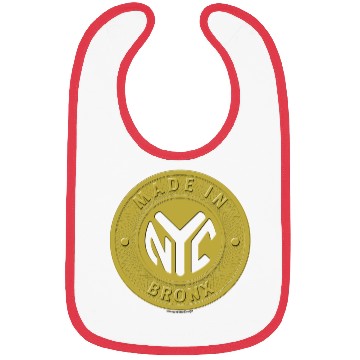 Discover Made In The Bronx Token Bibs