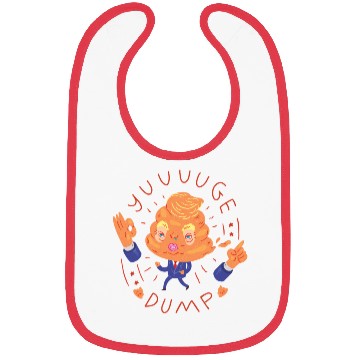 Discover Yuge Trump Bibs