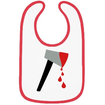 Discover axe hatched tree felling halloween Bibs