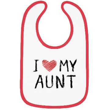 Discover I Love My Aunt Bibs