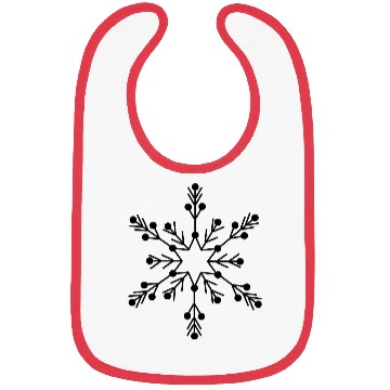 Discover snowflake Bibs