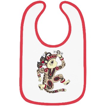 Discover Aztec Monkey Bibs