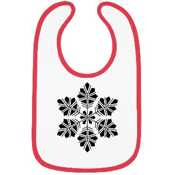 Discover snowflake Bibs