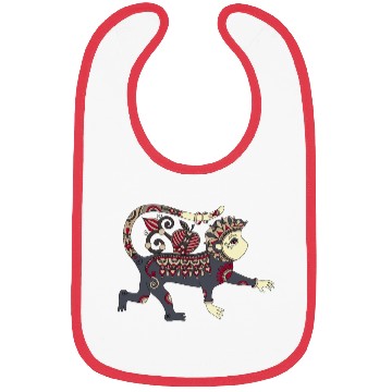 Discover Aztec Monkey Bibs