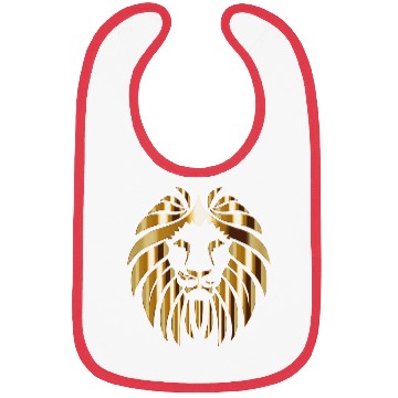 Discover Gold lion Bibs