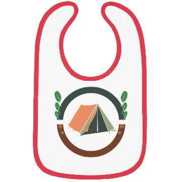 Discover camping logo Bibs