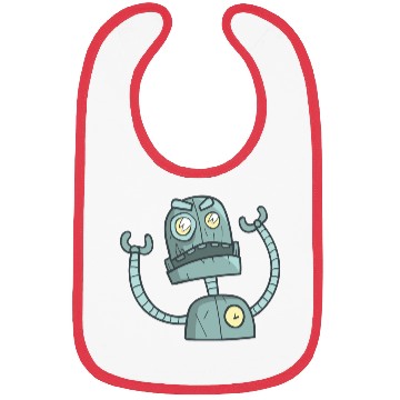 Discover Angry robot Bibs