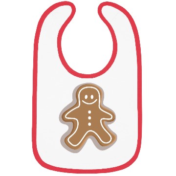 Discover Gingerbread man Bibs
