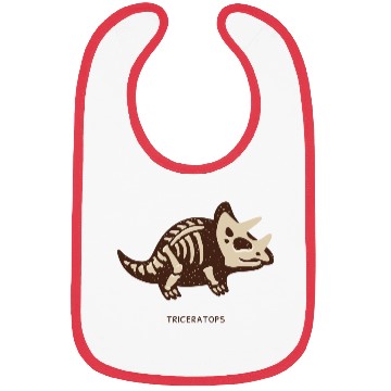Discover Triceratops Bibs