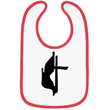 Discover United methodist church cross Bibs