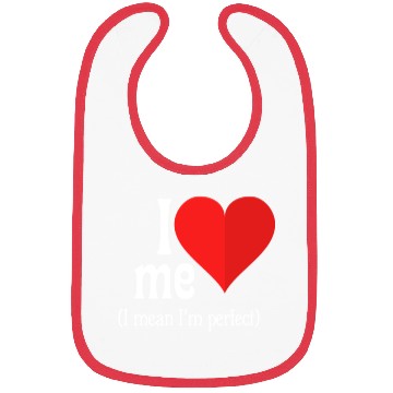 Discover I love me Bibs
