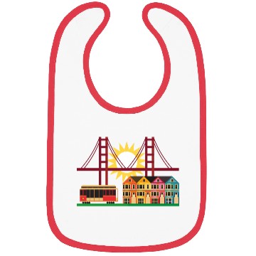 Discover san francisco Bibs