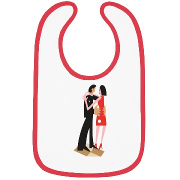 Discover dancing couple Bibs