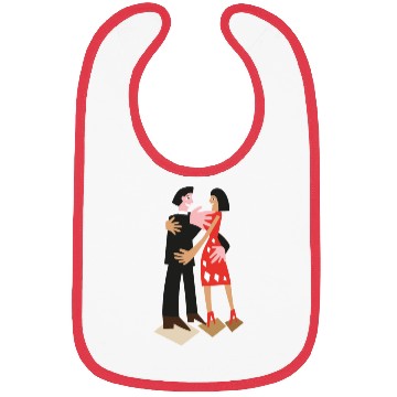 Discover dancing couple Bibs
