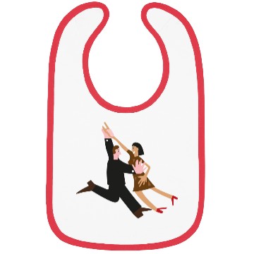 Discover dancing couple Bibs