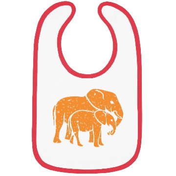 Discover Elephants Bibs