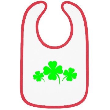 Discover four-leaf clover Bibs