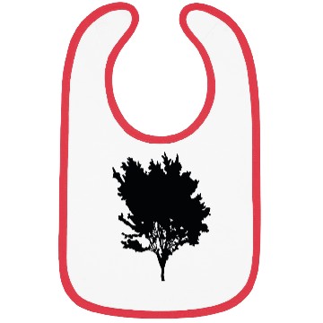 Discover tree silhouette Bibs