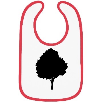 Discover tree silhouette Bibs