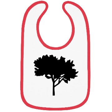 Discover tree silhouette Bibs