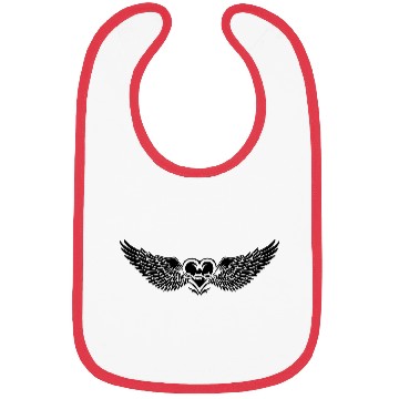 Discover Tattoo Heart Bibs