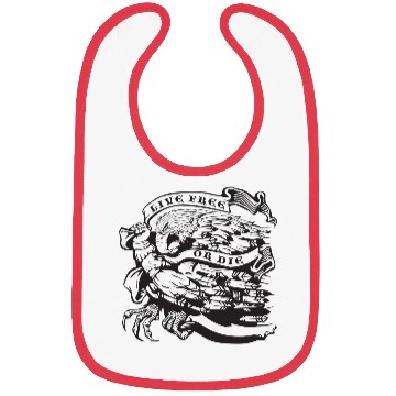 Discover Live Free or Die Bibs