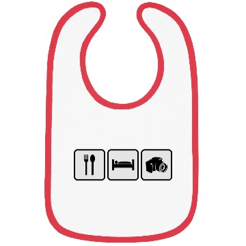 Discover eat sleep photography Bibs