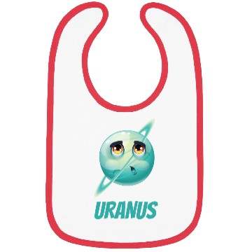 Discover Cartoon Planet Uranus Bibs