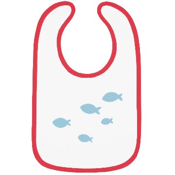 Discover school of fish Bibs