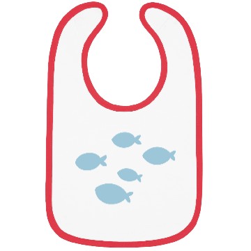 Discover school of fish Bibs