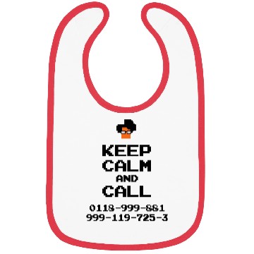 Discover IT Crowd Moss emergency KEEP CALM Bibs