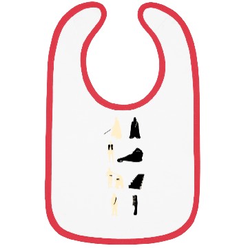 Discover Star Wars parody - enemies Bibs