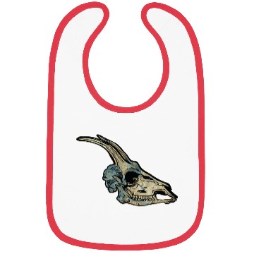 Discover Capricorn skull Bibs
