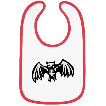 Discover bat skeleton Bibs