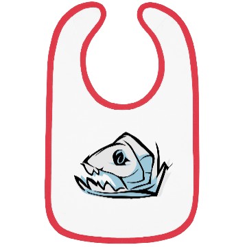 Discover fish skeleton Bibs