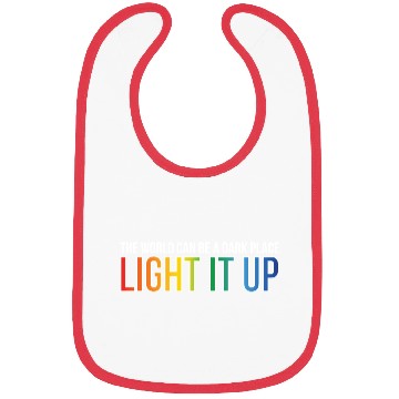 Discover Gay Pride - LGBT Light It Up Bibs