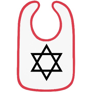 Discover Star of David Bibs