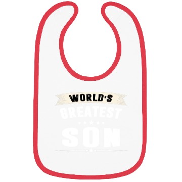 Discover World's Greatest SON Best Son Ever Bibs