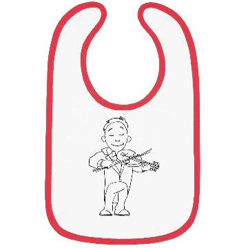 Discover Violin Player Bibs