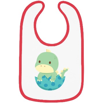 Discover Baby Dino Hatch Newborn Bibs