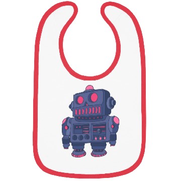 Discover 34 robot 40 png vectorstock 4842445 Bibs