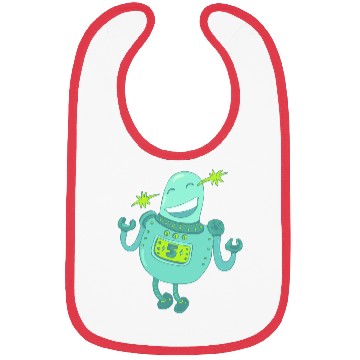 Discover 13 robot 20 png vectorstock 4842445 Bibs